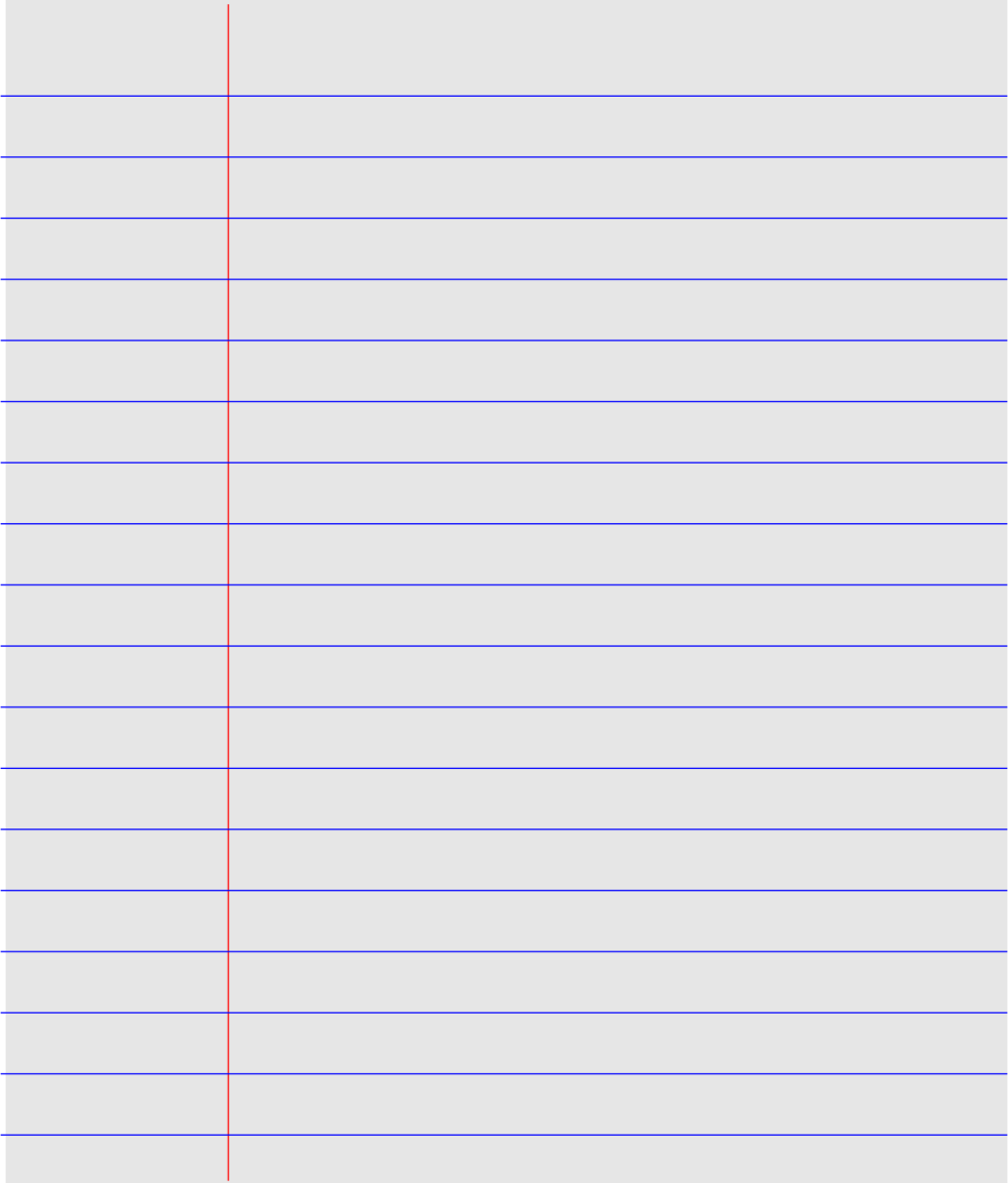 Тетрадный лист в линейку фон