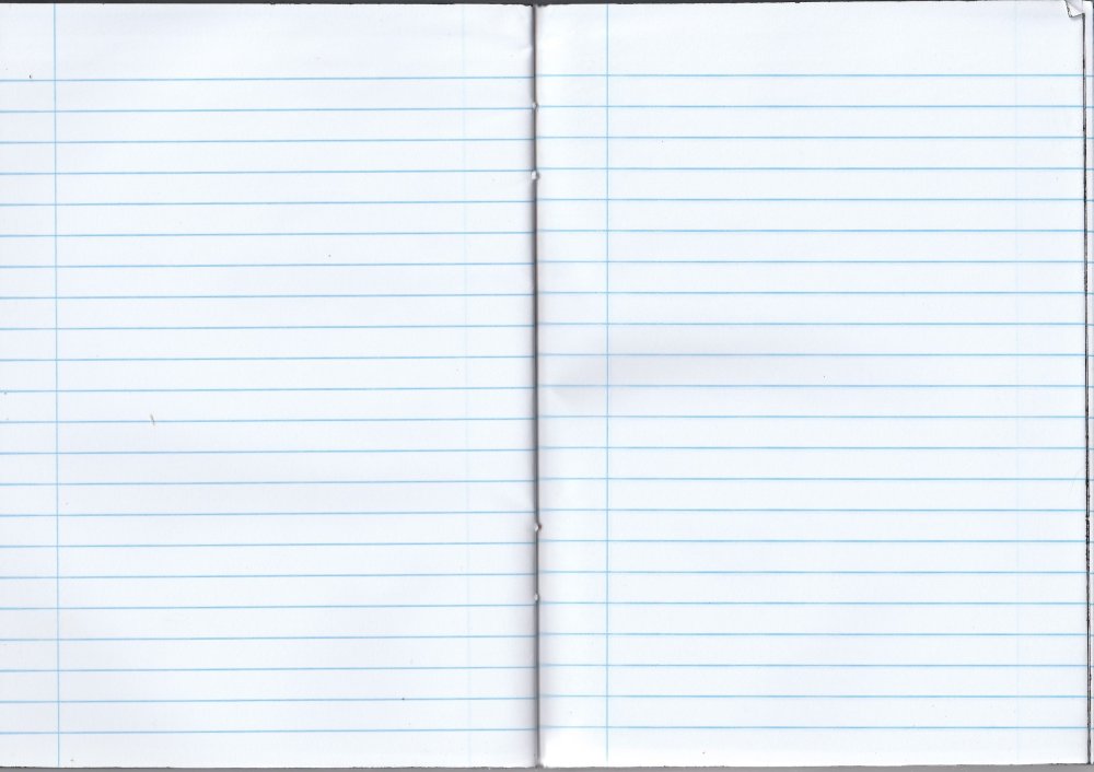 Полоски тетради в линейку