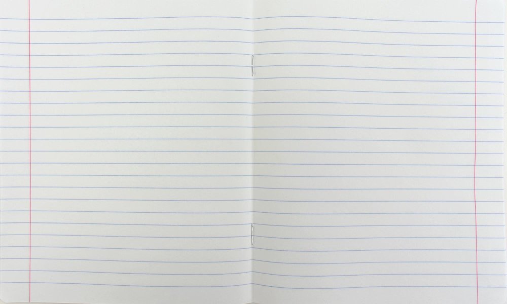 Тетрадь в линию фон