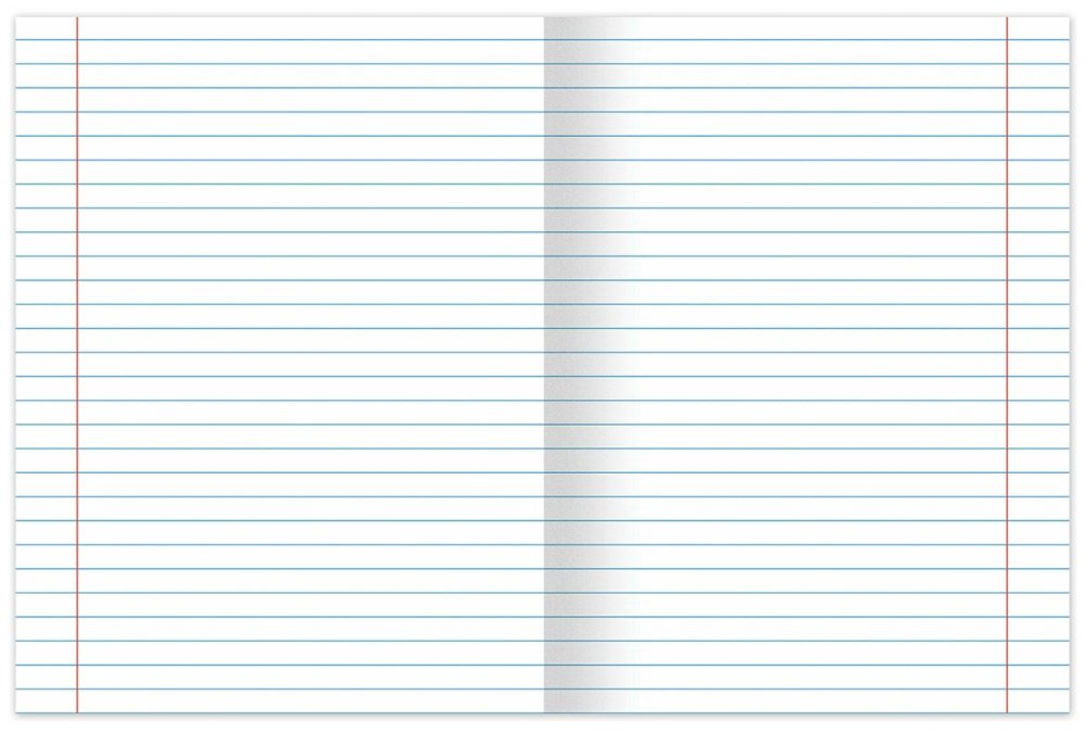 Бумага в линейку