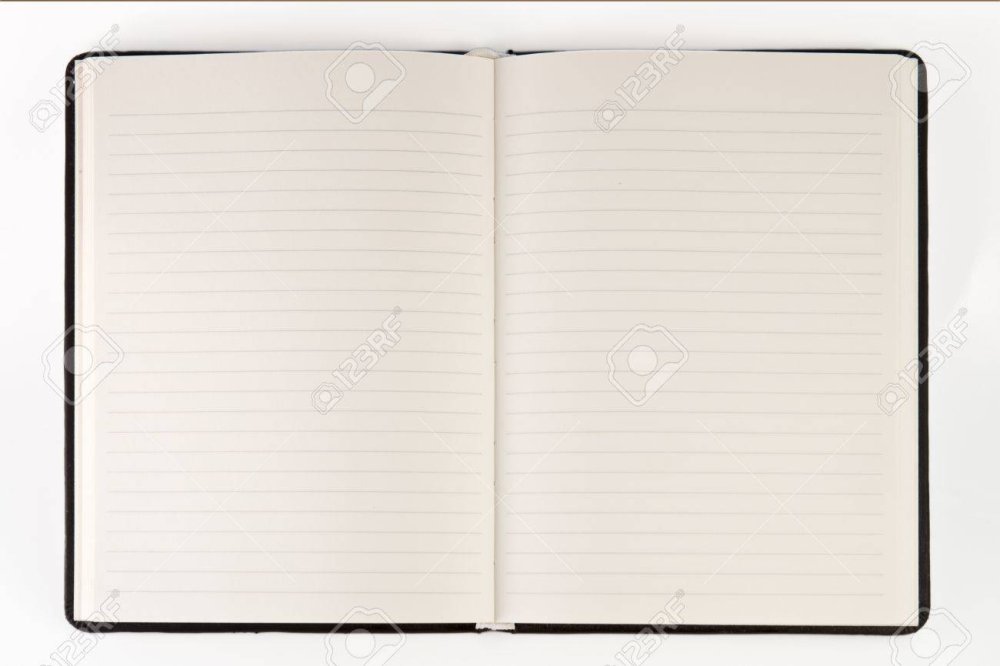 Лист бумаги в линию