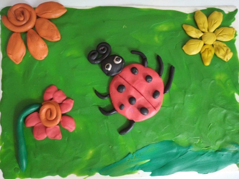 Лепка из пластилина для детей 3-4 лет в детском саду