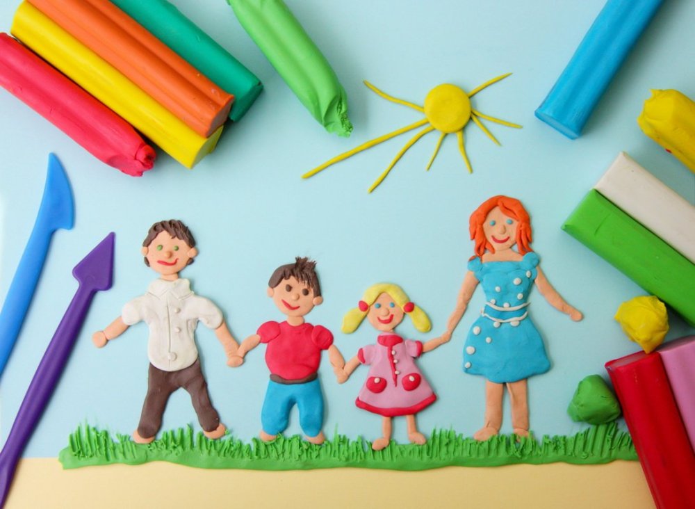 Изо лепка для детей