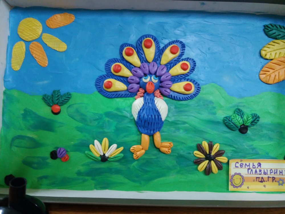 Пластилинография для детей