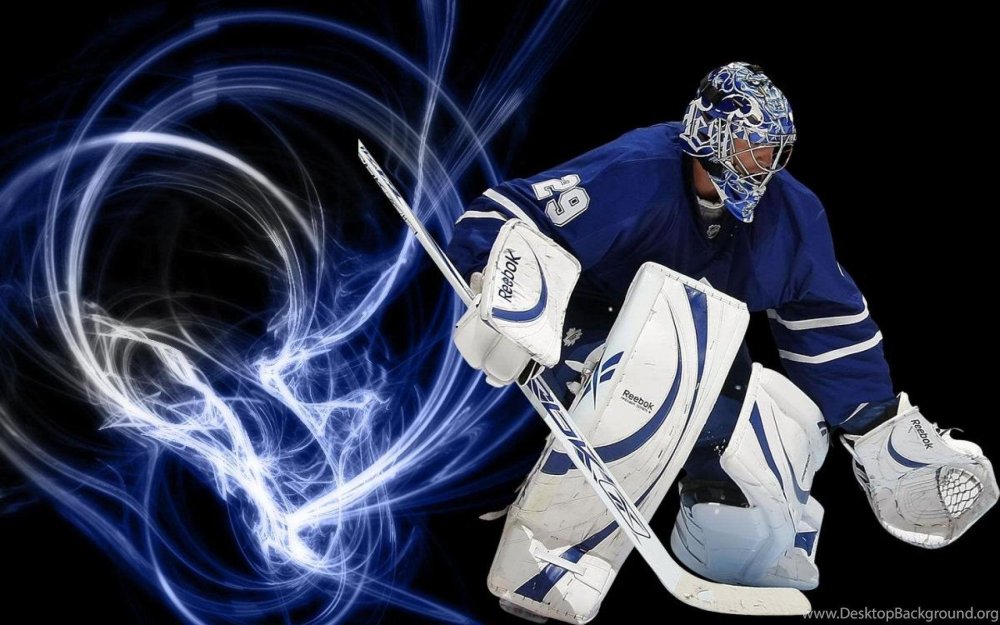 Вратарь хоккей арт