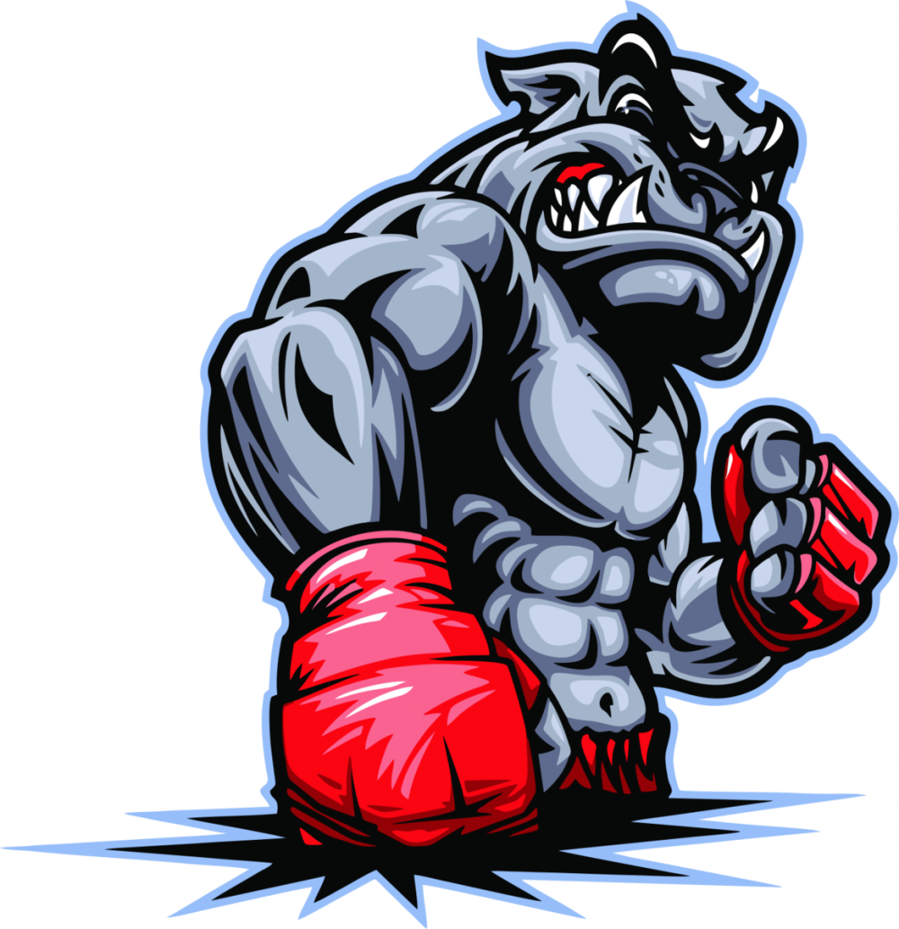 Бульдог боец