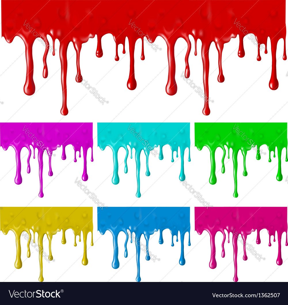 Потекшая краска