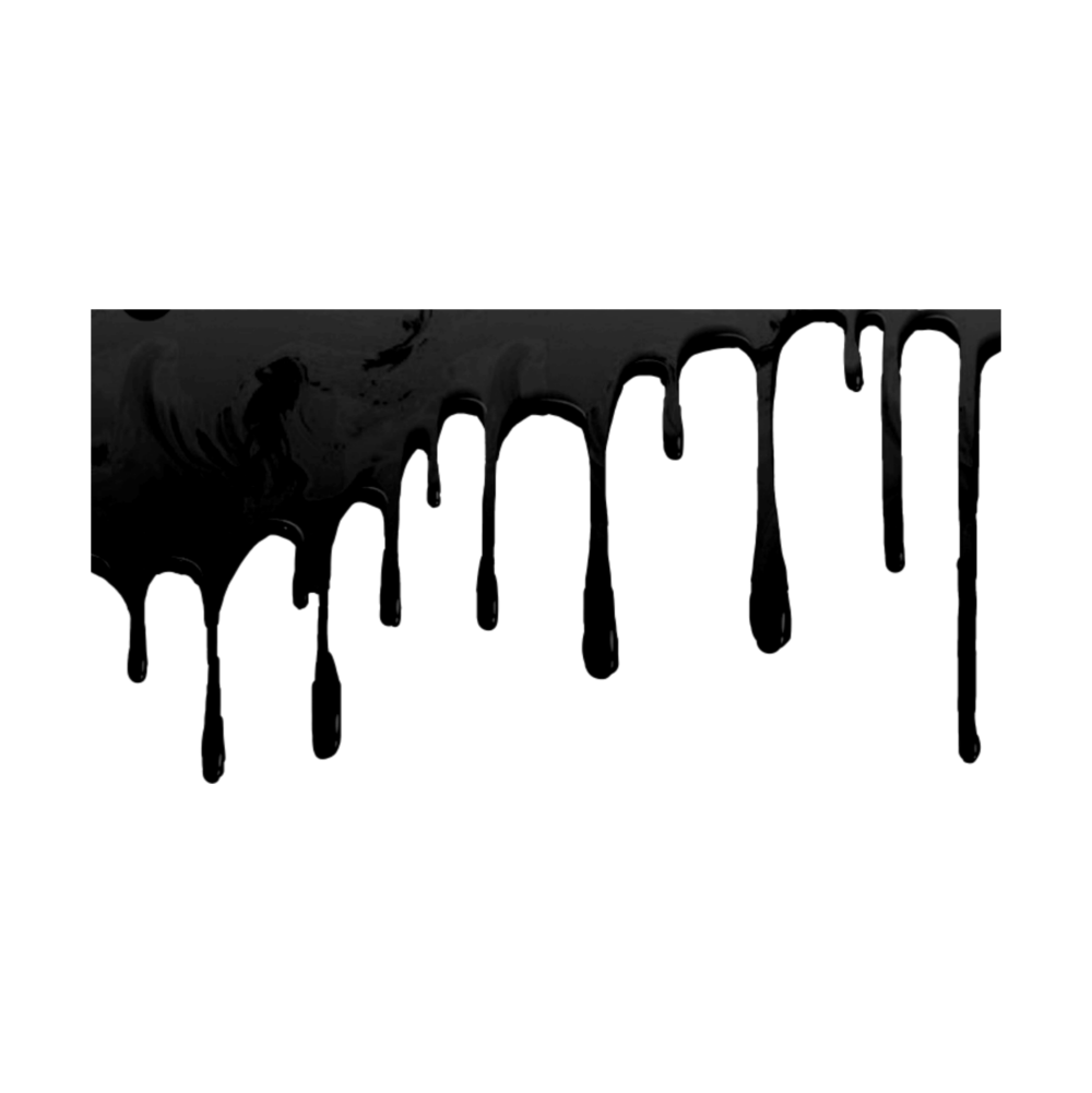 Растекающиеся капли краски