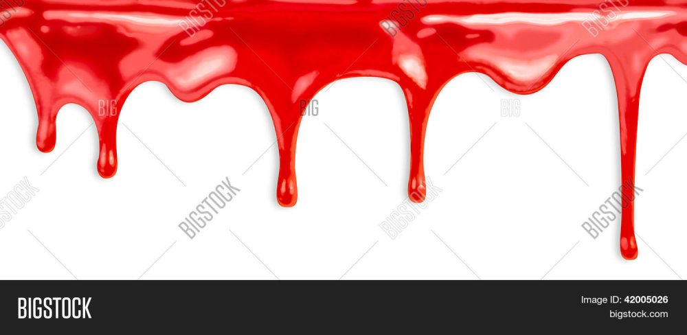 Цветные полоски краской