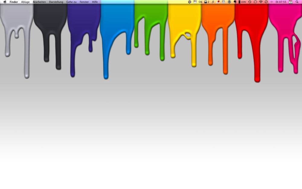 Потеки краски