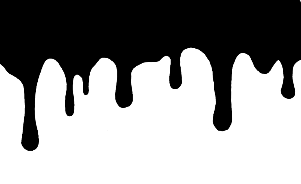 Подтеки краски