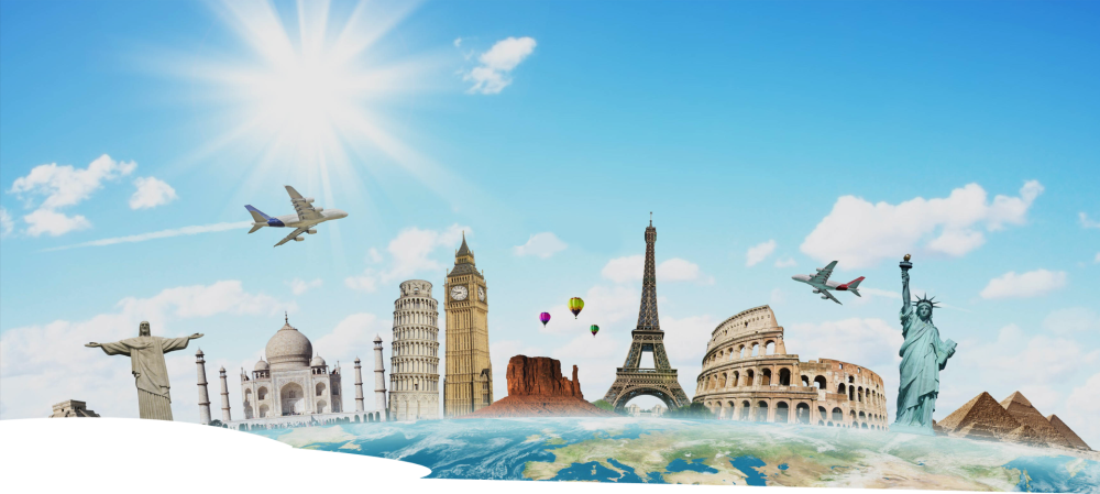 Фон для презентации путешествие