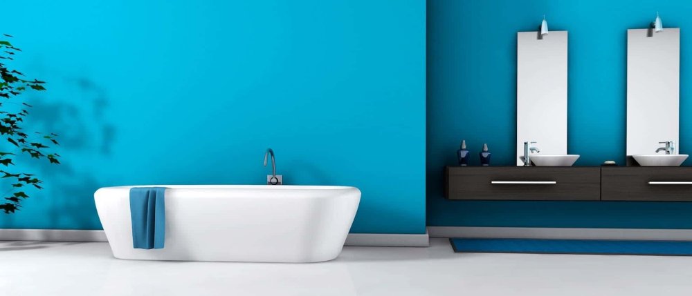 Фон ванной комнаты