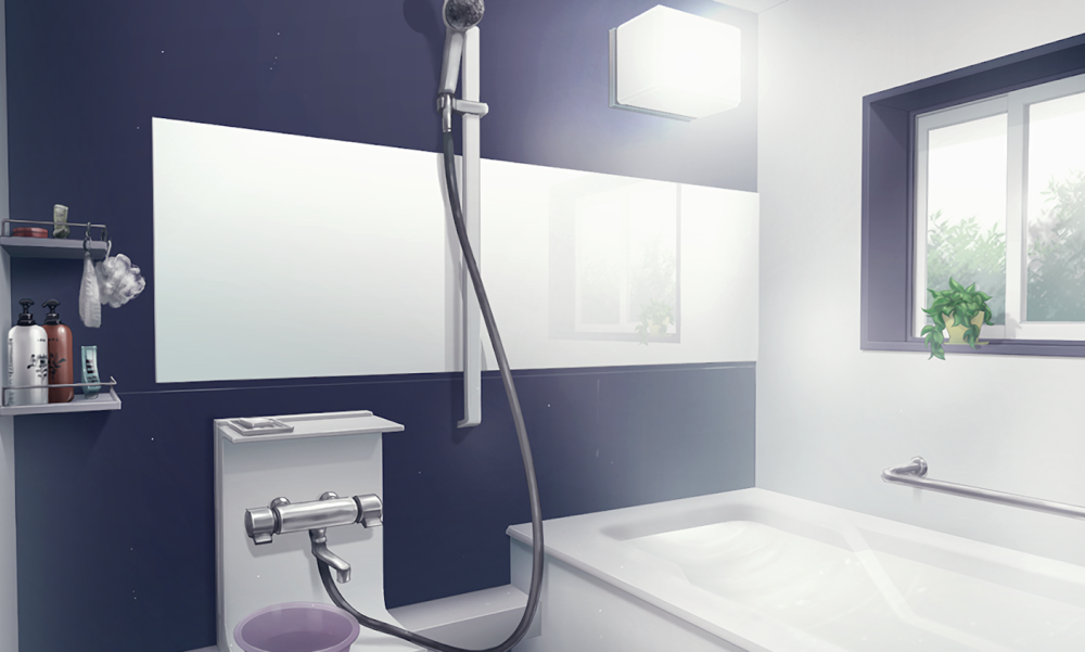 Ванная комната гача лайф фон