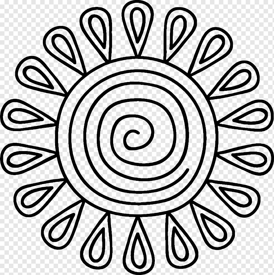 Славянский орнамент солнце