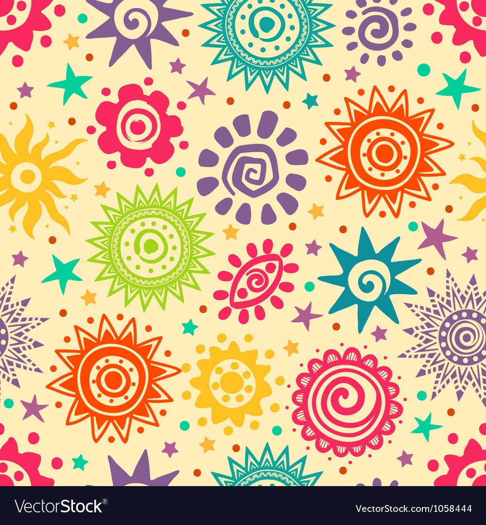 Паттерн солнце