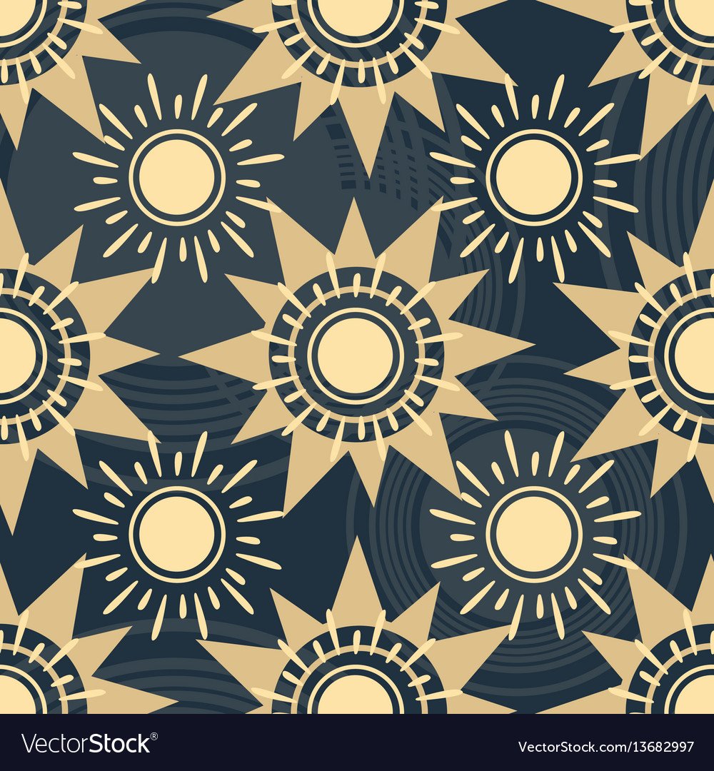 Солнце узор