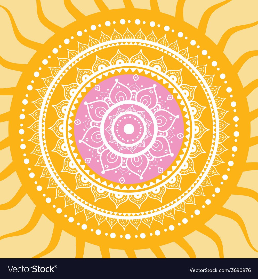 Мандала горизонтальная