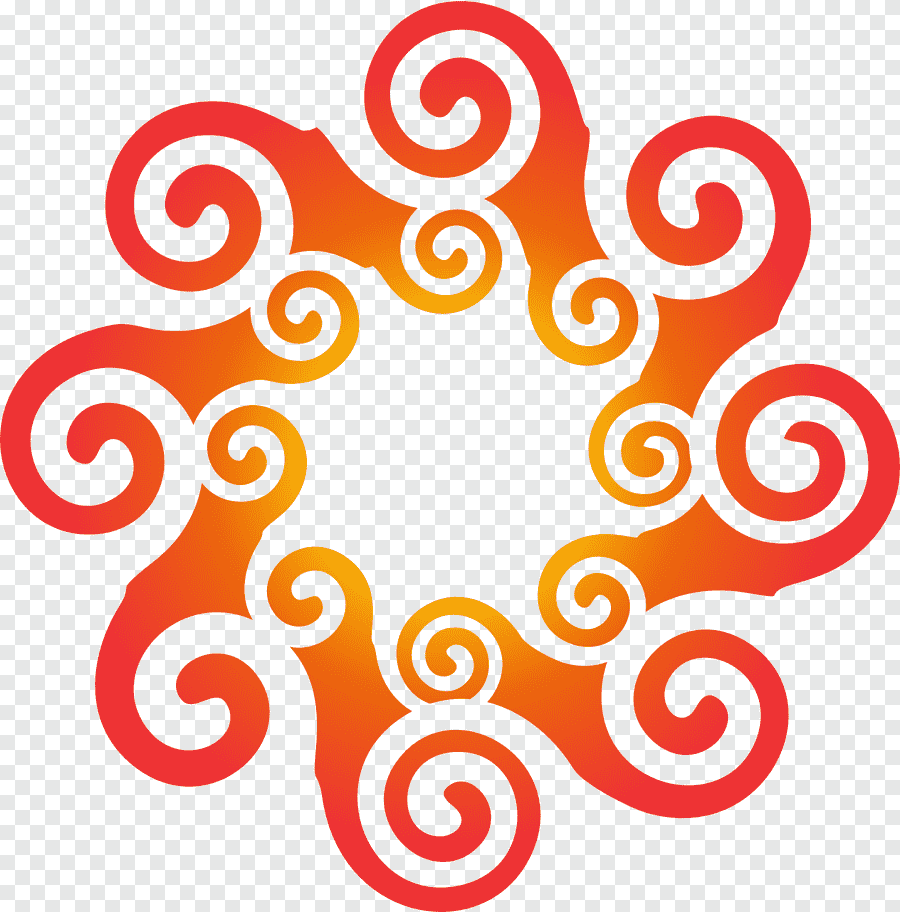 Логотип в виде солнца