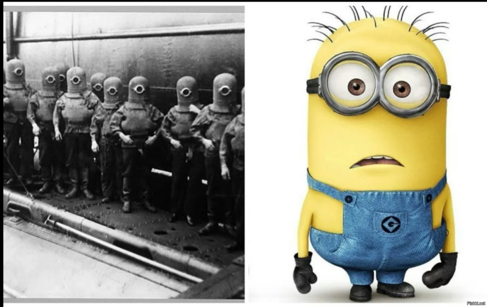 Миньоны в реальной жизни