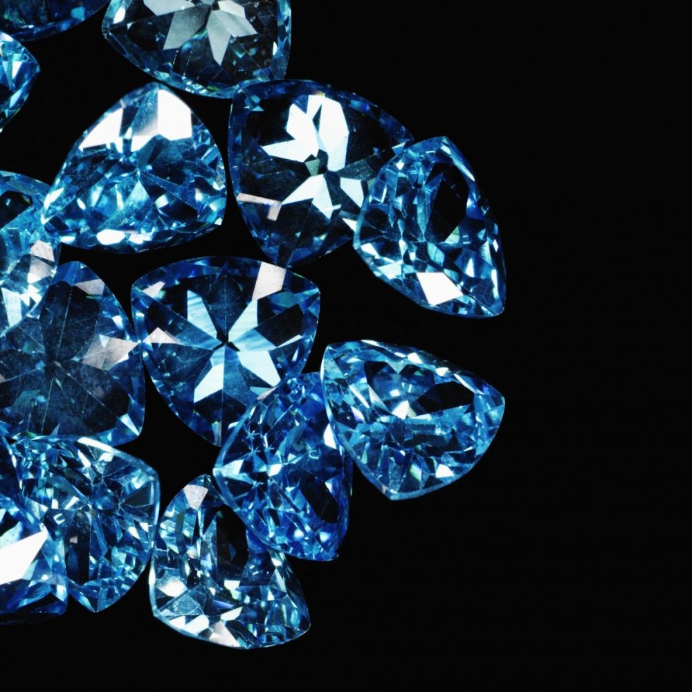 Сапфир топаз , Алмаз