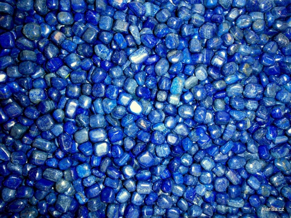 Лазурит камень голубой