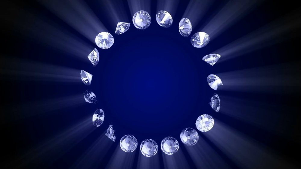 Сапфировый фон