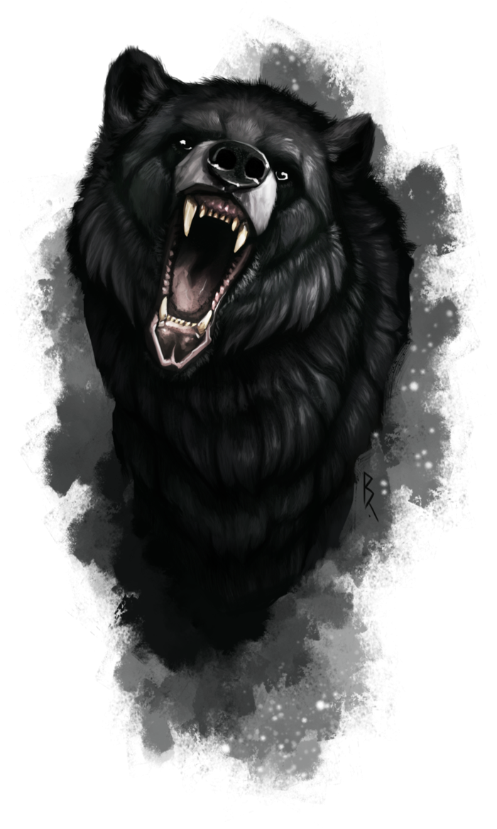 Медведь на аву