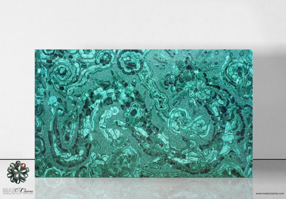 Малахит слэб