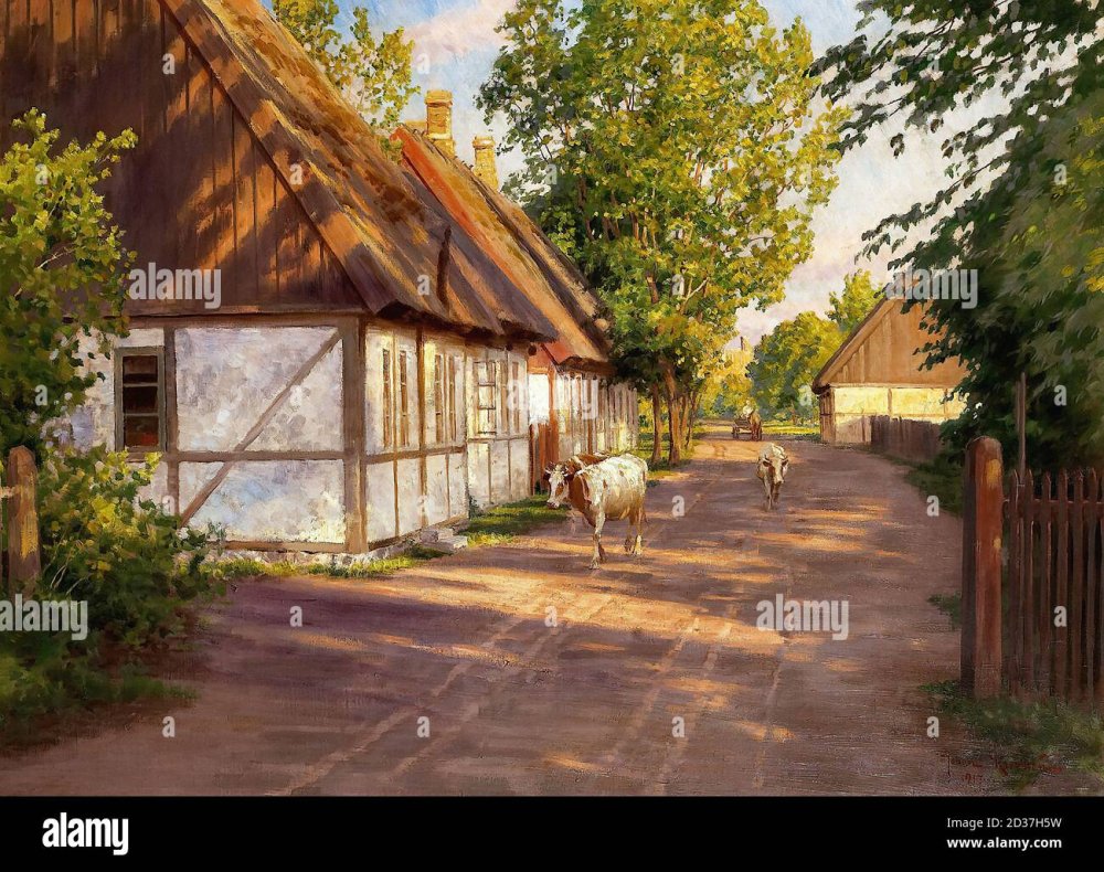 Художник Johan Krouthen. Пейзаж