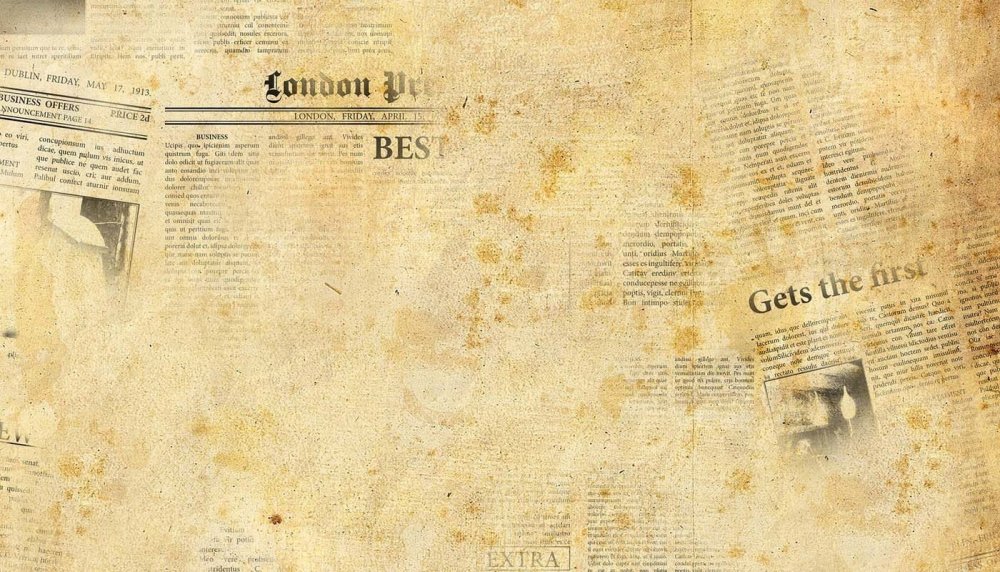 Обои газета