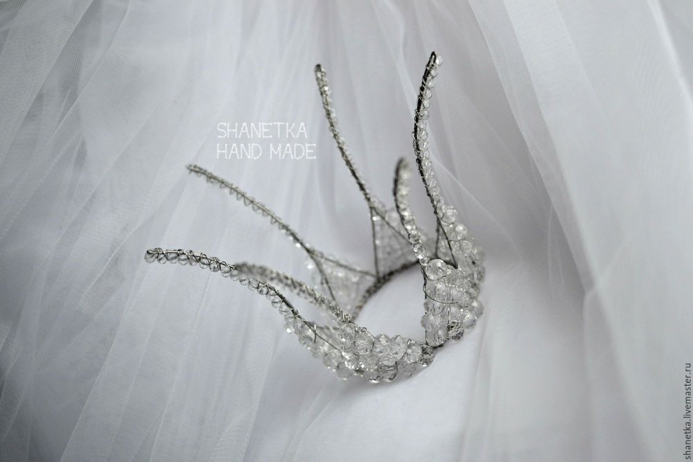 Проволочная корона для ангела своими руками мастер класс