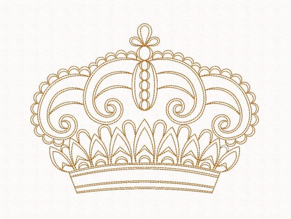 Корона для вышивальной машины