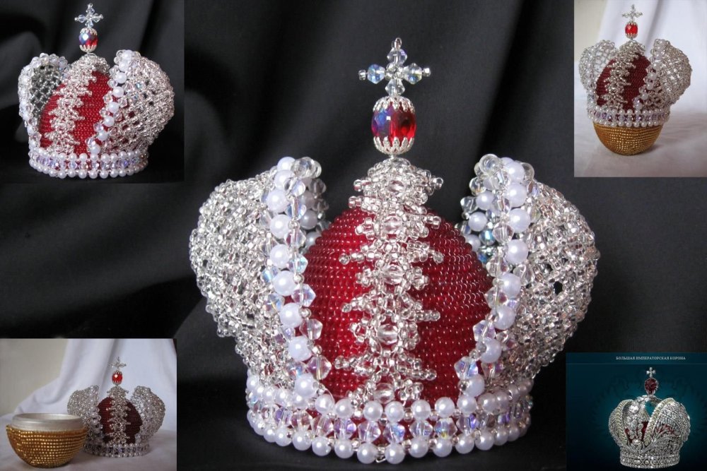 Шкатулка корона Российской империи