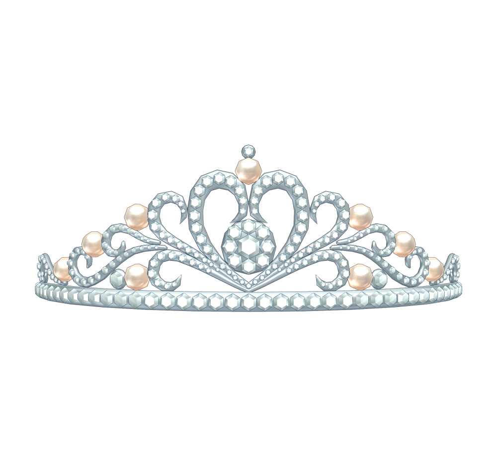 Silver Tiara Crown