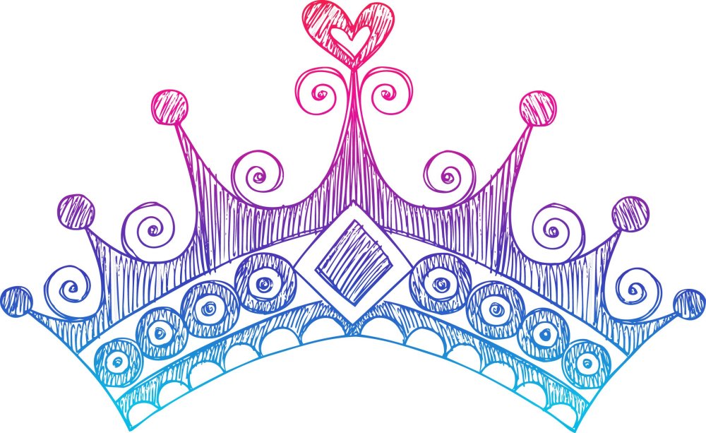 Рисуем корону для принцессы