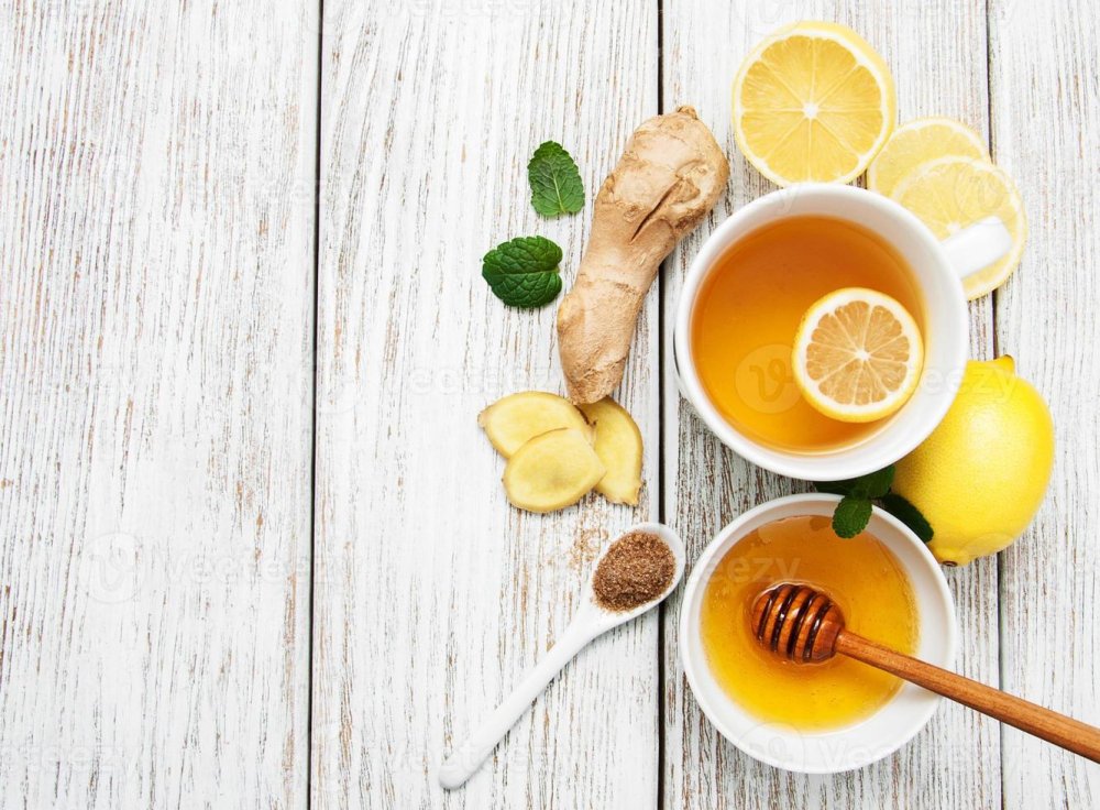 Обои от Блоггера на айпад с лимонным чаем