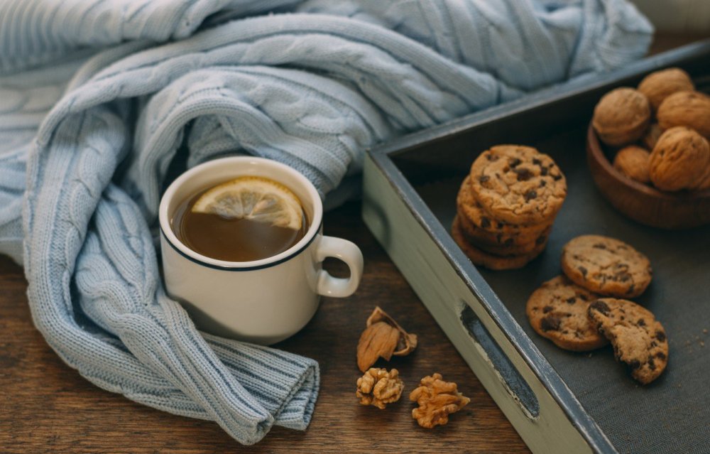 Эстетика чая с печпеченьем