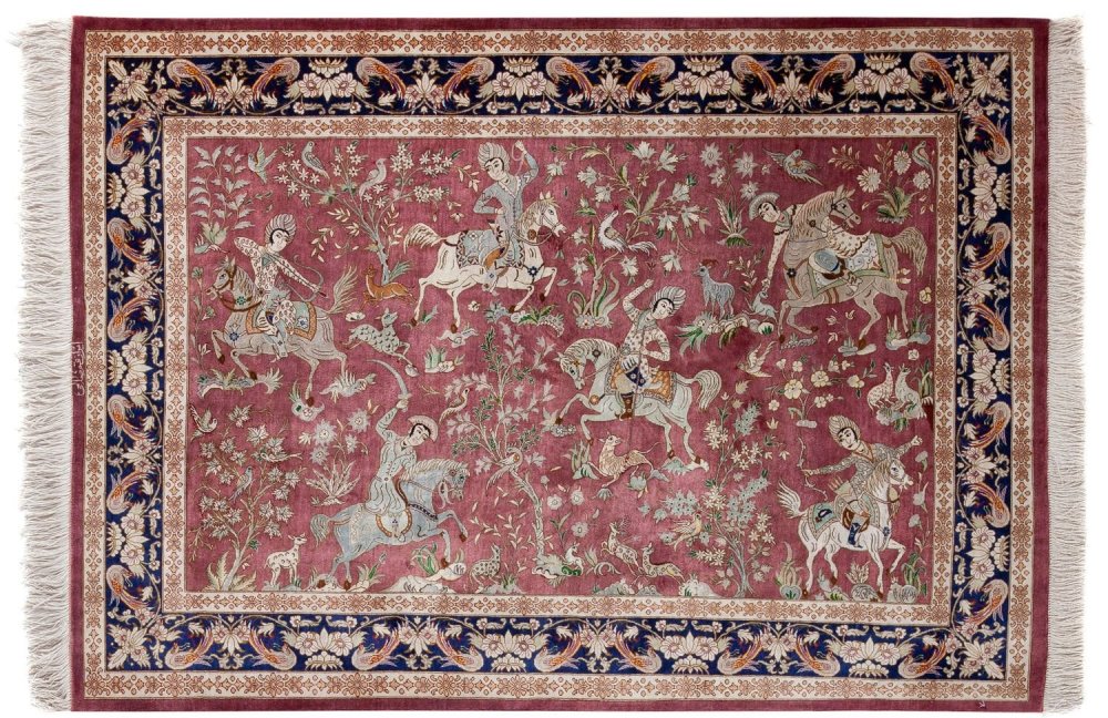 Иранские ковры средние века