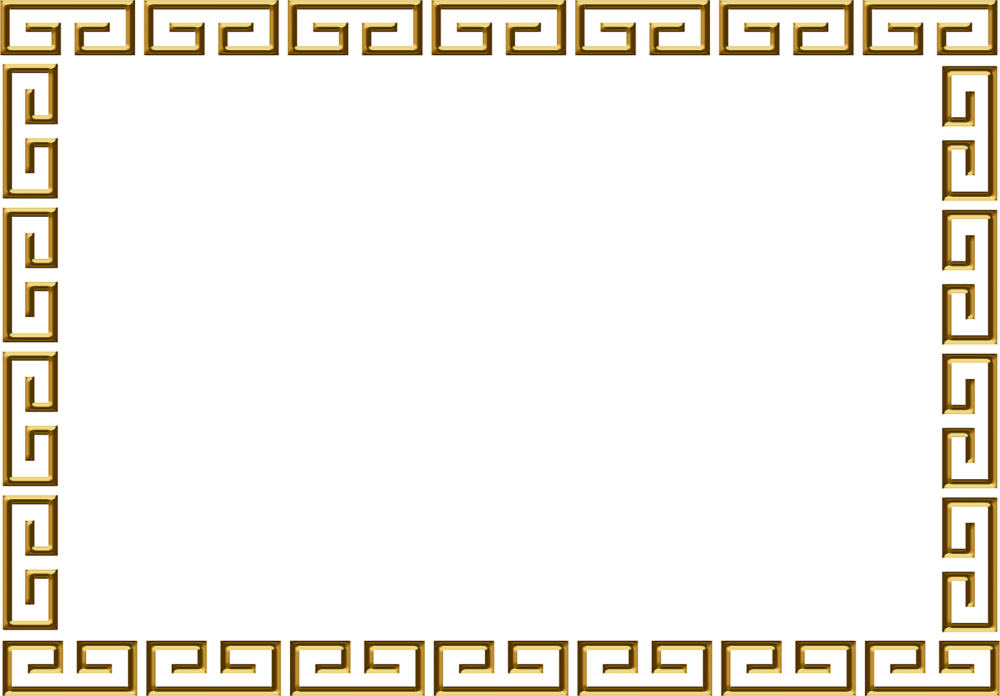 Греческий орнамент рамка