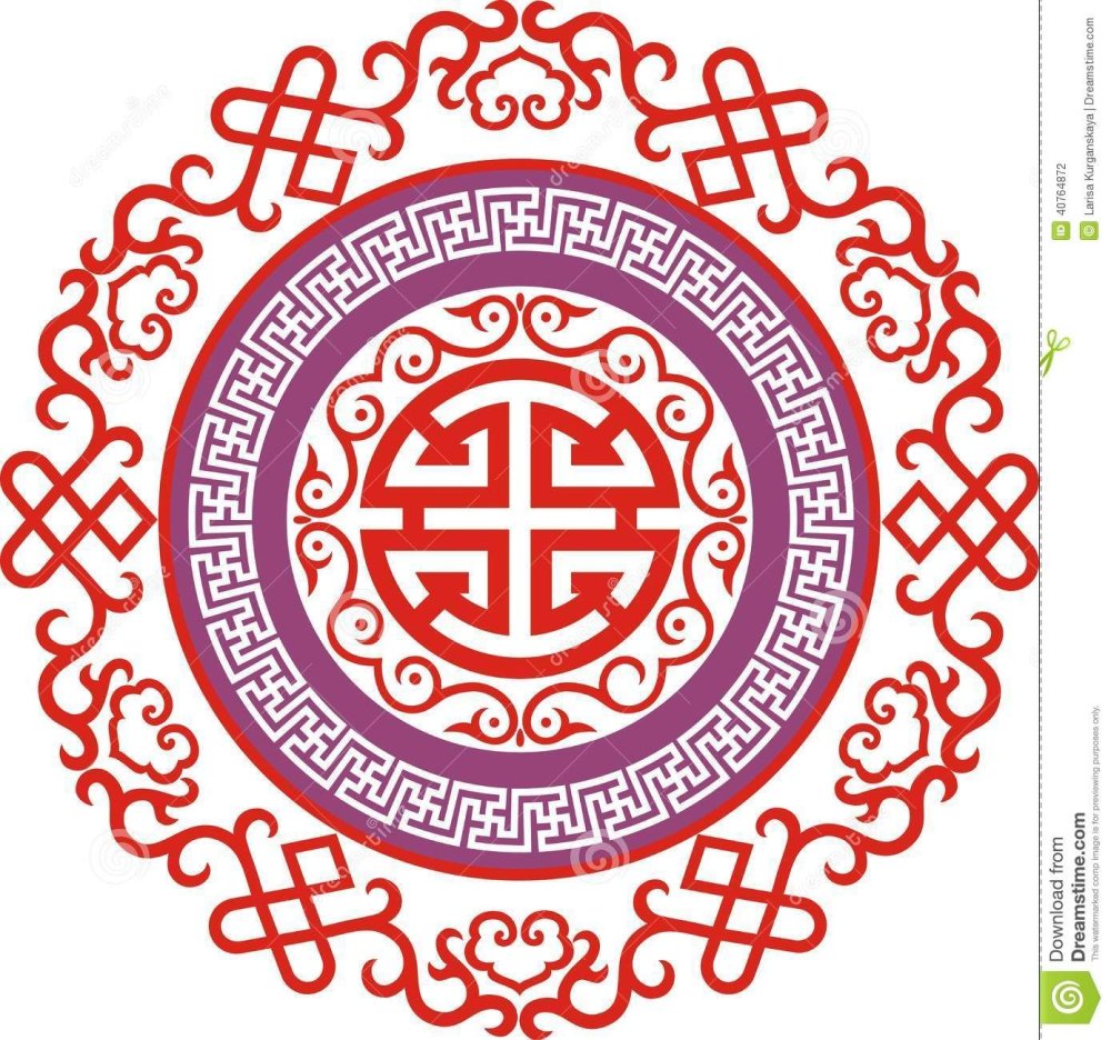 Монголо-Бурятский орнамент