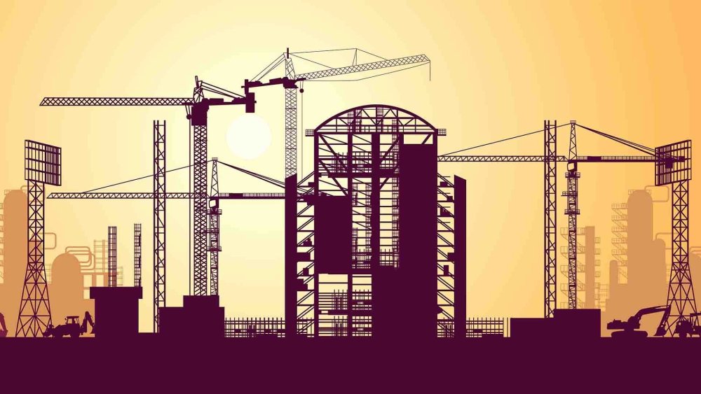 Кран строительный