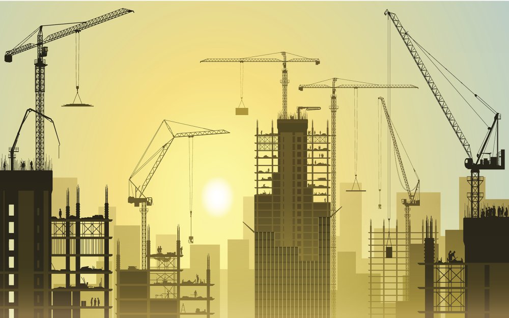 Кран строительный