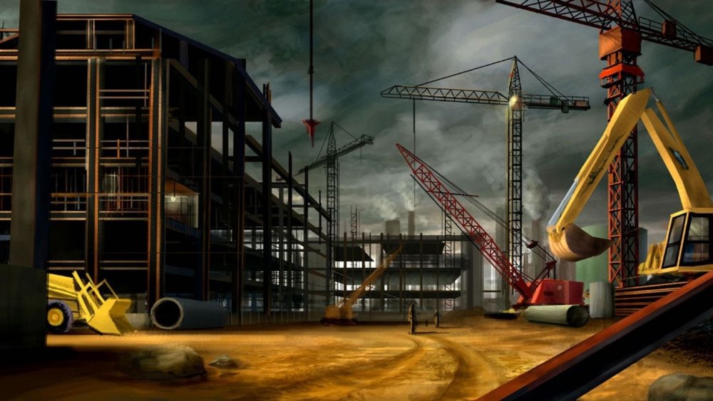 Кран строительный