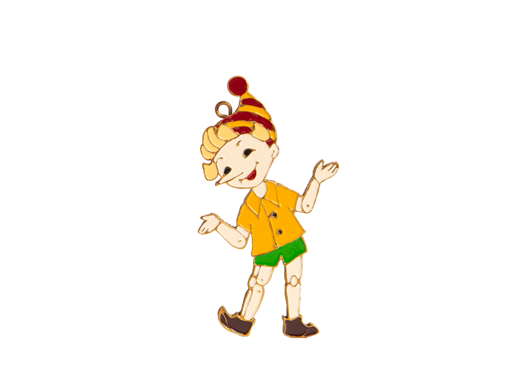 Буратино в векторе для Корела