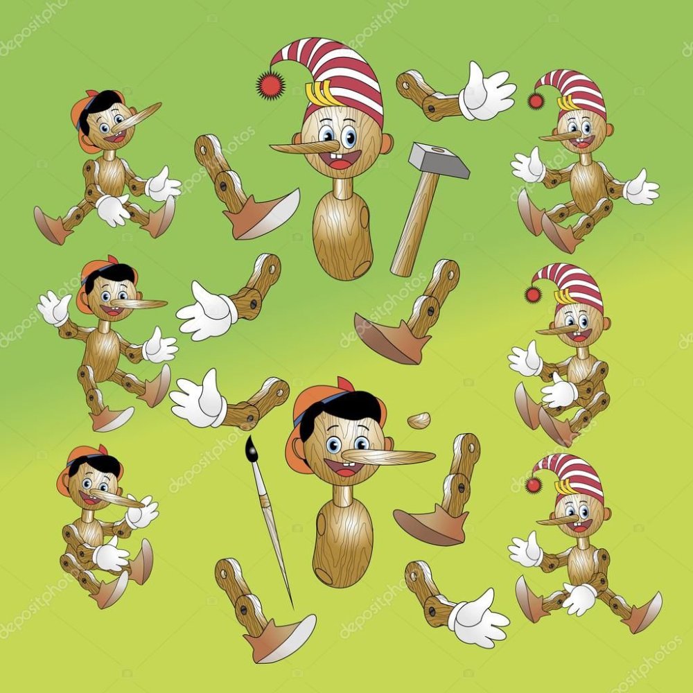 Пиноккио и золотой ключик