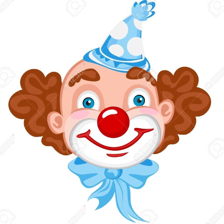 Маски грустный и веселый клоун