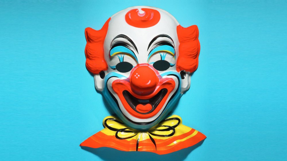 Маска веселого клоуна