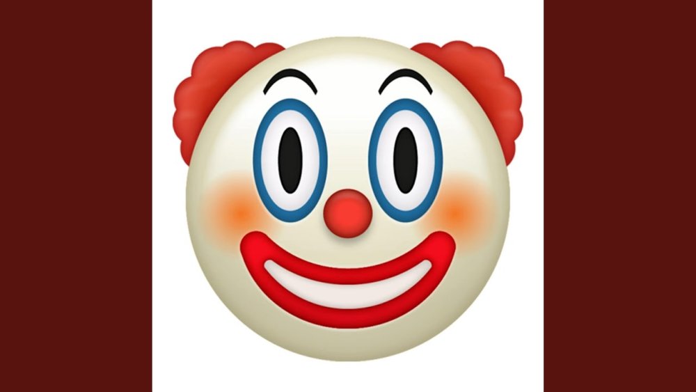 Смайлик клоуна