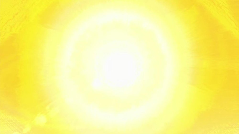 Желтый фон с лучами